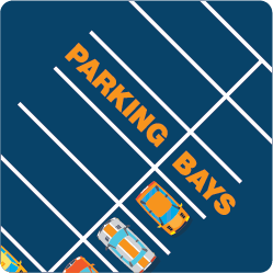 parking bays