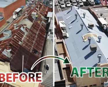 extreme rust restoration for fairfield commercial roof